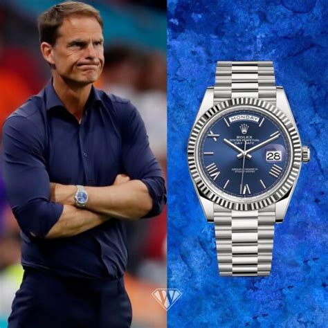 frank de boer rolex